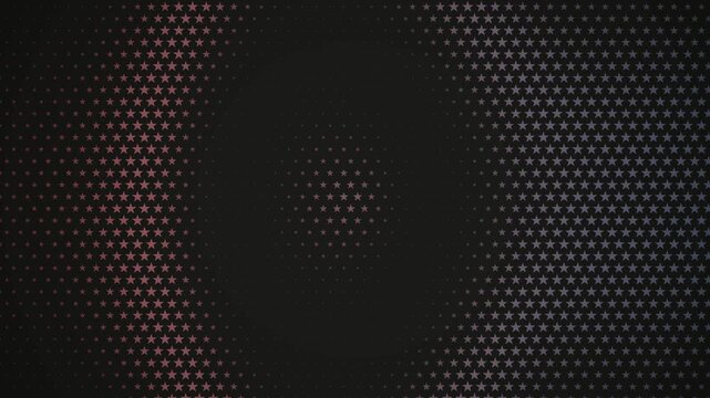 Dark halftone dot pattern background, abstract circular grid pattern texture, dark futuristic tech background for video overlay