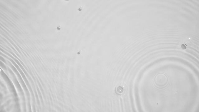 Abstract white transparent water shadow surface texture natural ripple background