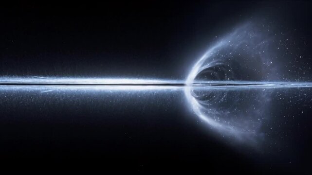 暗黒物質との重力相互作用で恒星ストリームが分岐する深宇宙の天体現象