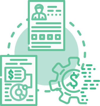 Business kpi objectives concept illustrating data analysis, progress tracking, strategic planning, and performance management for achieving important organizational goals and success