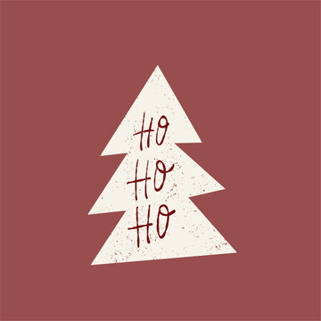 Vintage Christmas Ornaments. Silhouette Hand Drawn Vector Set