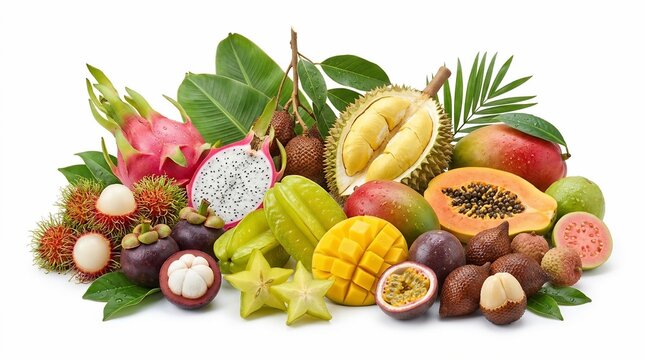 Tropical fruit collection