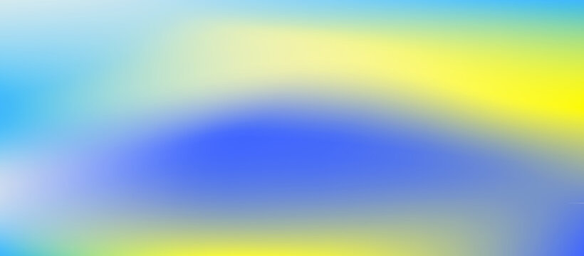 Blurred color gradient background, abstract blue grain gradation texture, vector soft yellow green texture blur abstract background