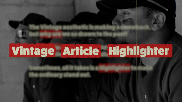 Vintage Article Highlighter