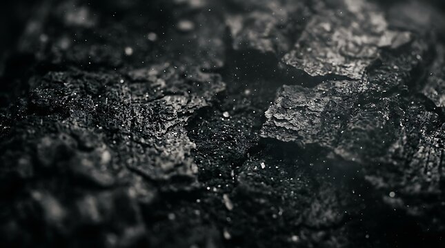 Abstract dark background with glitch effect and distorted digital data stream