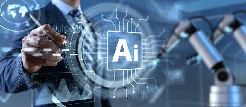 AI Artificial Intelligence for Business Automation and Industrial Robotics Integration