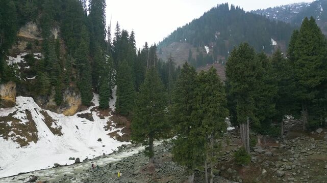 Doodhpathri is a tourist destination and a hill station located in the Khansahib tehsil of the Budgam district of Jammu and Kashmir, India.