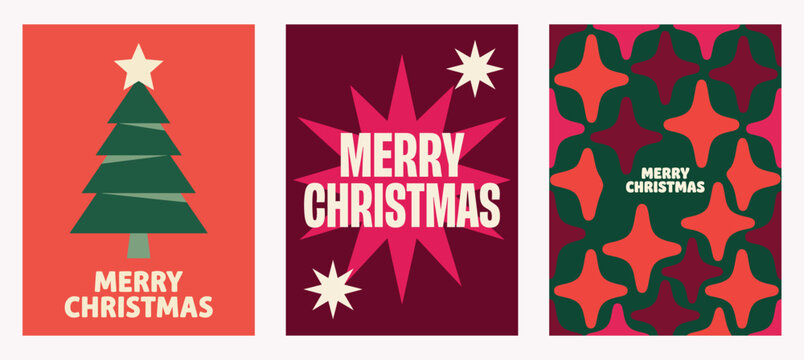A delightful collection of vibrant and festive christmas card vector designs perfect for spreading holiday cheer and warm wishes to loved ones during