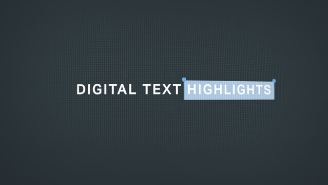 Digital Text Highlights