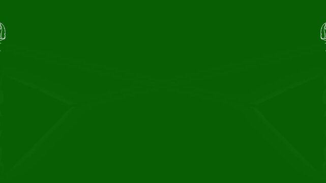 Animated spider web expansion effect with flexible elastic strands, Halloween horror VFX overlay, ultra HD 4k seamless motion. contracting with elastic silk thread motion on a green background