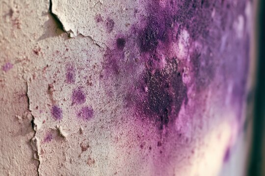 Abstract purple grime texture: rugged background with violet hues and textures