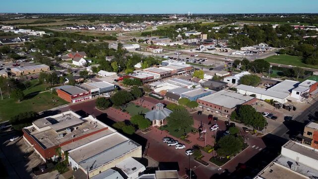  Celina Texas Town Square Tracking Shot