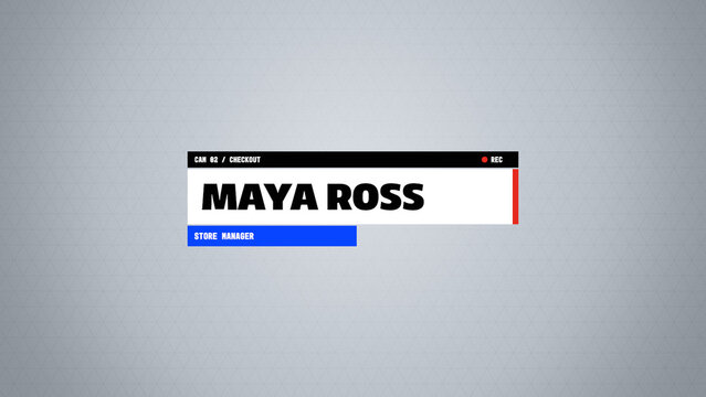Selection Grid Titles / Bold Editorial Camera Strip Lower Third With a Name Bar for Interviews, Staff Profiles and Social Media / Horizontal / Part 02