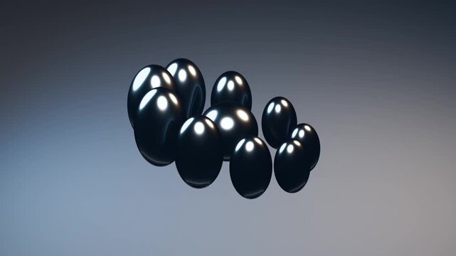 Liquid Chrome Droplets