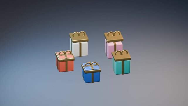 Gift Box Carousel