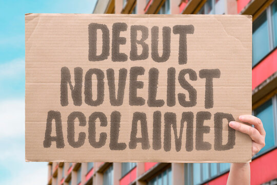 "Debut novelist acclaimed" First book wins critical praise. NOVELIST. DEBUT. BOOK. CRITICS. AFRICA.