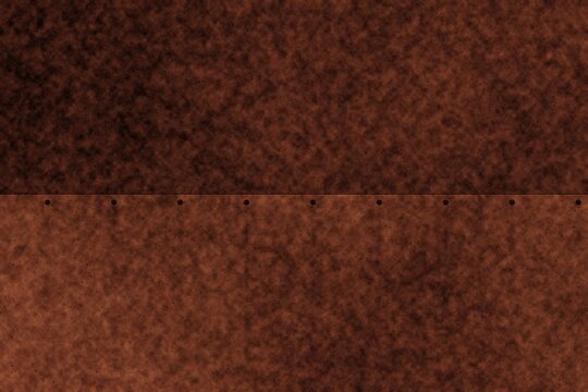 Fond abstrait brun fonc&eacute; : texture d'acier corten rouill&eacute;