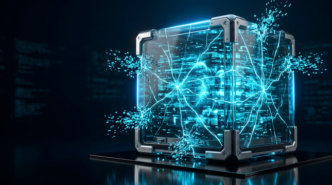 network congestion, data overload concept
