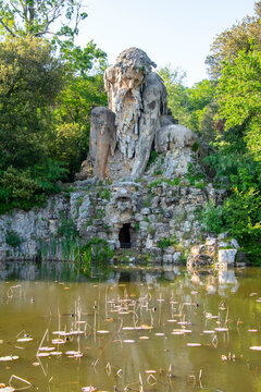 Apennine Colossus in Park of Pratolino - Italy