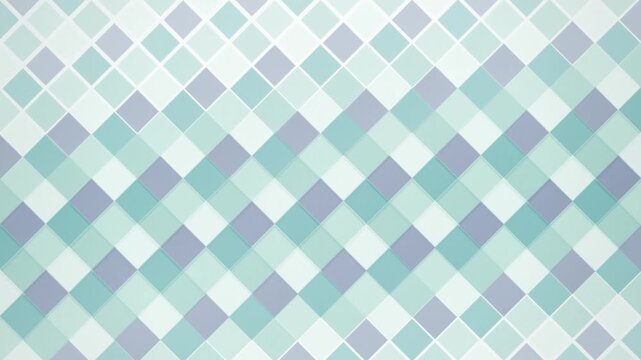 Tartan Plaid Kinetic Geometric Wave Motion Background Loop