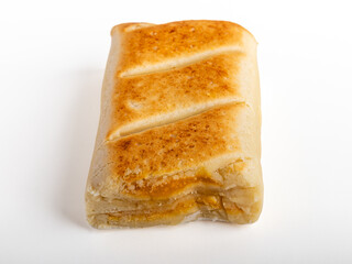 Pan de Cadiz Typical sweet from Andalusia, Spain. Baked dessert of marzipan for christmas. © josevgluis