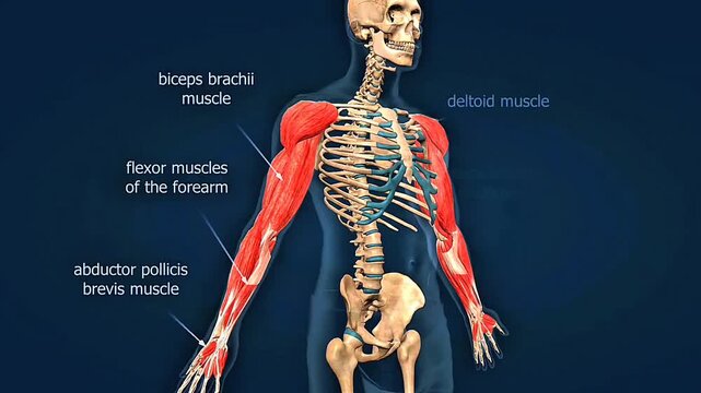 Arm muscle anatomy includes the shoulder, upper arm, forearm, flexor, extensor, and stabilizing muscles.
