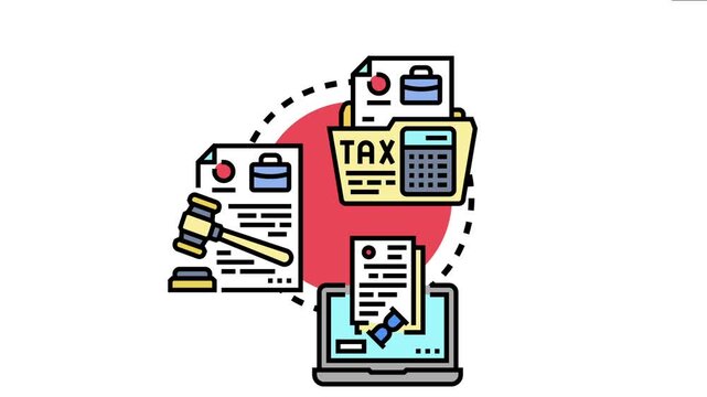 Business documentation featuring tax forms, legal regulations, and administrative guidelines illustrate the multifaceted approach to maintaining comprehensive process compliance