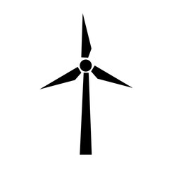 wind turbine isolated on white © Artistianminds