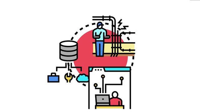Engineer tracing product defects through a systematic quality control process, utilizing data storage and digital reporting for comprehensive issue identification and resolution