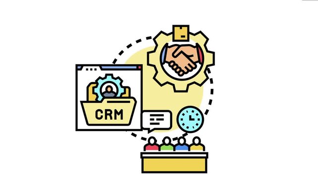 Product master management concept a comprehensive business strategy involving collaboration. Data organization within a crm system