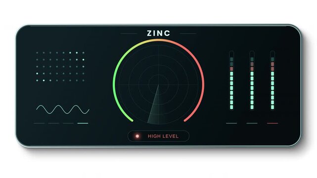 Zinc High Level Meter for Trace Mineral, Immune Function, Nutrition and Laboratory Testing