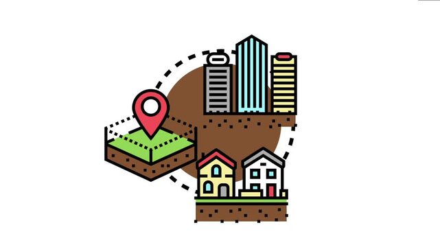 Property zoning and development planning represents the regulated process of land use from greenfield plots to residential houses and high rise commercial buildings in urban areas