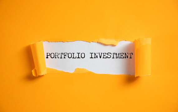PORTFOLIO INVESTMENT business concept text