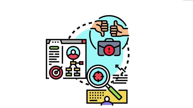 Customer targeting concept purpose driven strategies, analyzing user data, identifying objectives, and evaluating business outcomes for market success