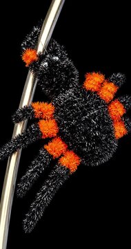 Halloween 2026 - Spooky orange spider