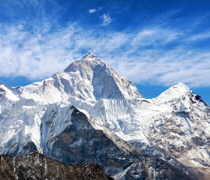 mount Makalu peak Nepal Himalaya mountain