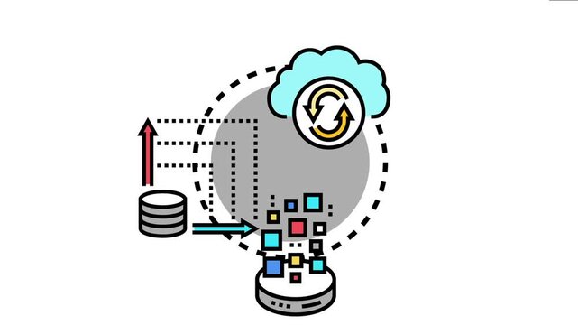 Raw data acquiring from a source and converting into usable formats for processing and further analysis, often involving cloud storage for efficient management and retrieval
