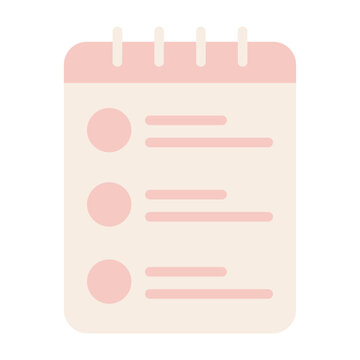 Shopping List Vector Icon Design