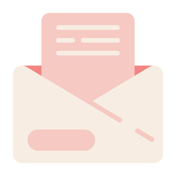 Email Newsletter Symbol Vector Icon Design