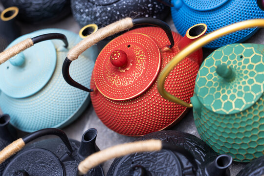 Iron teapot
