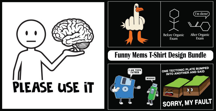 Funny Memes T Shirt Design Humorous Internet Humor