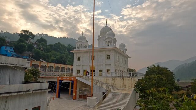 Gurdwara Sri Reetha Sahib Main Shrine and Diwan Hall in Uttarakhand