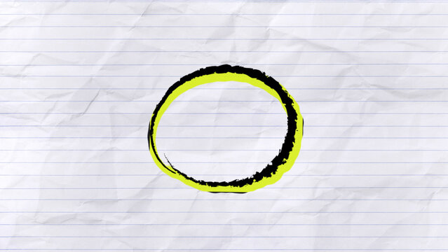 Animated Hand Drawn Highlight 09