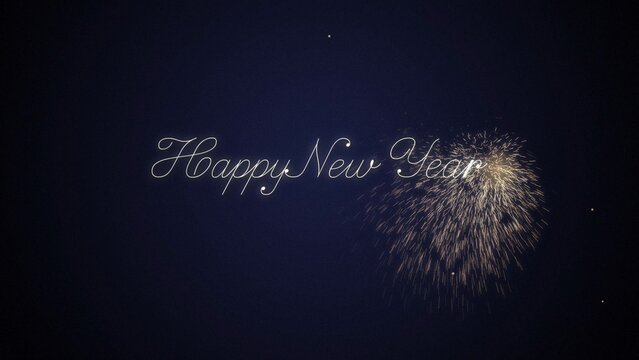 Sparkler Fireworks Variable Font Write-On Title