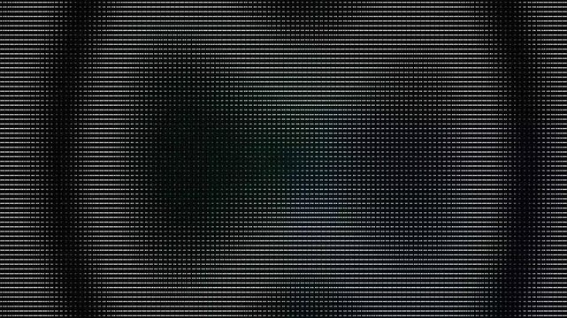 Abstract black and white horizontal lines motion graphic