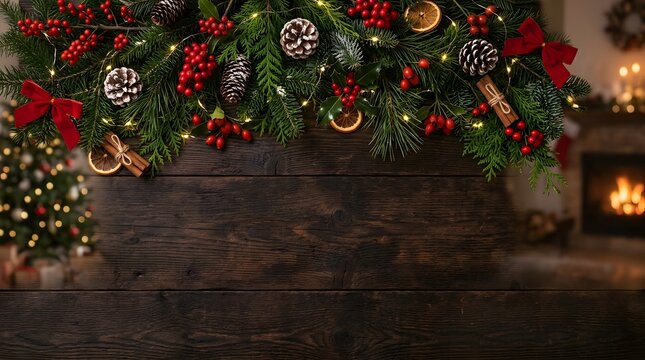 A beautifully decorated christmas tree adorned with vibrant ornaments and festive lights creates a warm and inviting atmosphere evoking the spirit of the