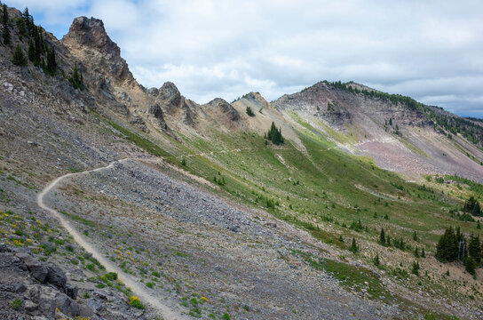 The Pacific Crest Trail, Goat Rocks Wilderness, WA