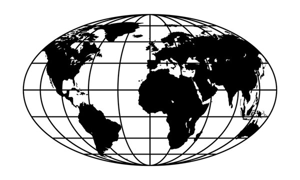 Abstract globe icon
