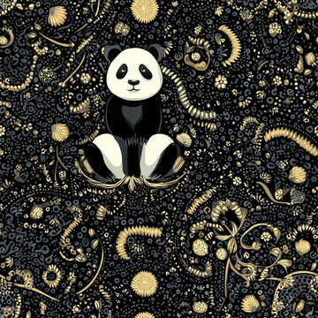 Panda Bear Arabesque