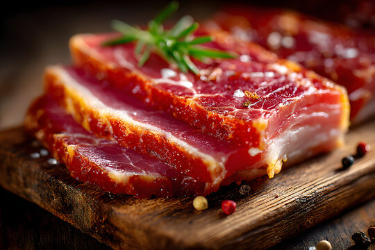 Healthy Raw Organic Canadian Bacon